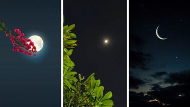 استوری فیک آسمان شب؛ عکس آسمان شب با کیفیت بالا، واقعی و پرستاره
