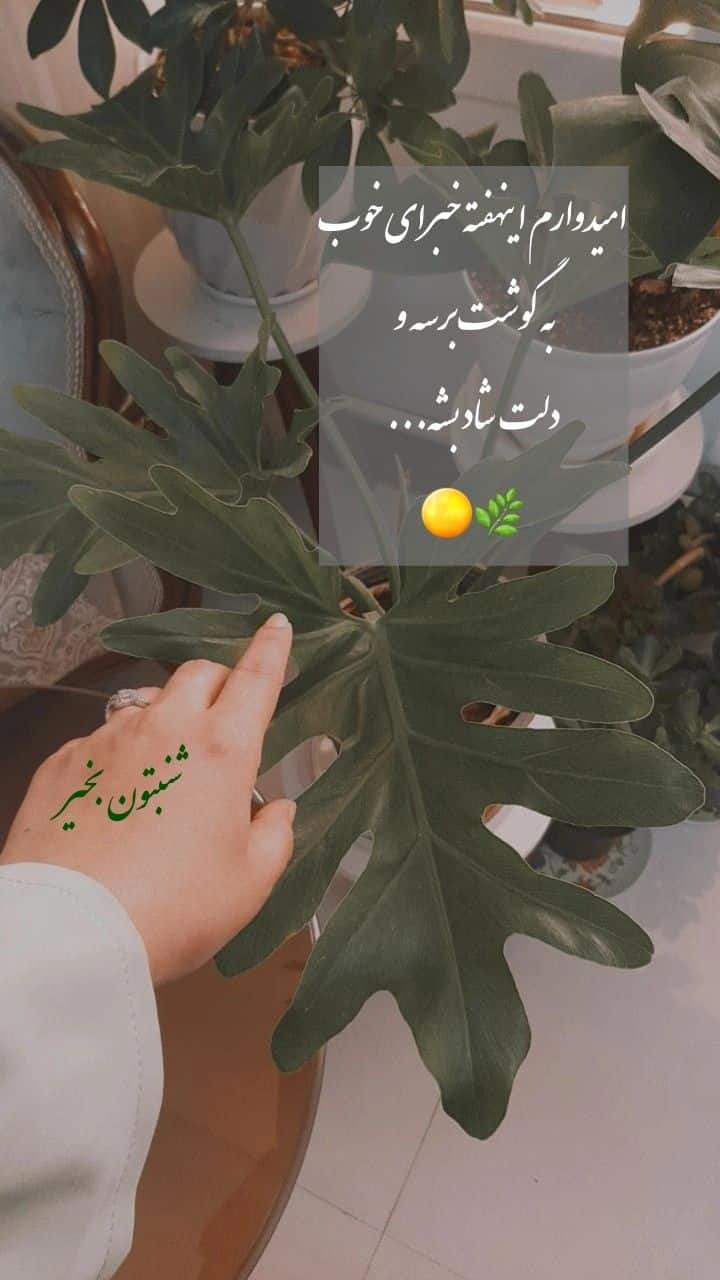 عکس نوشته سلام صبح شنبتون بخیر 21