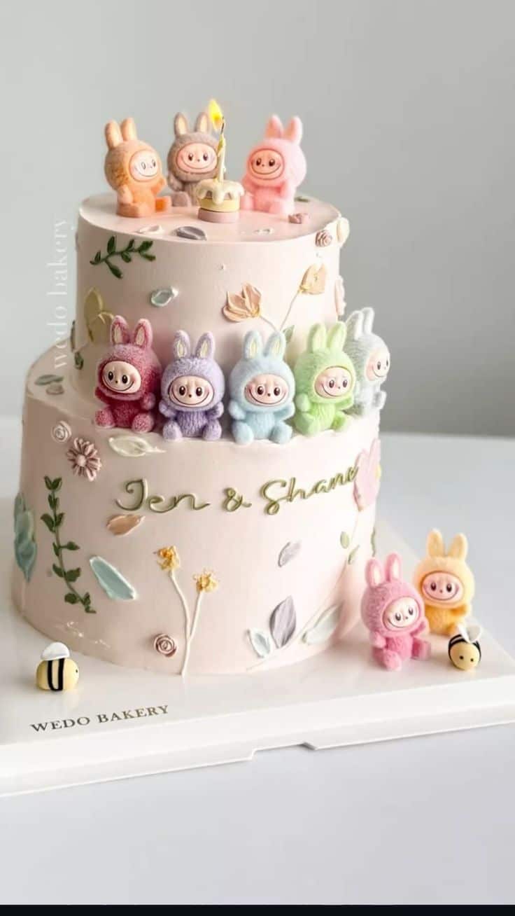 کیک تولد لبوبو 22