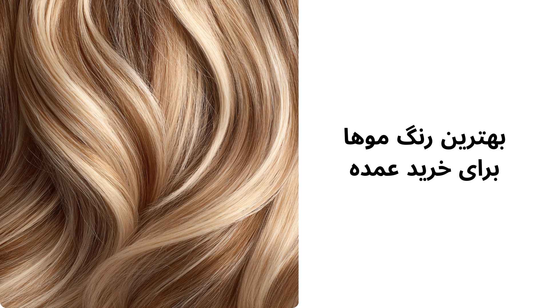 بهترین رنگ موها برای خرید عمده