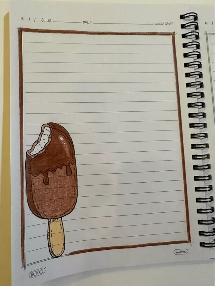 تزیین دفتر مشق ساده، شیک و فانتزی ✏️🎨 دخترانه و پسرانه با مداد رنگی