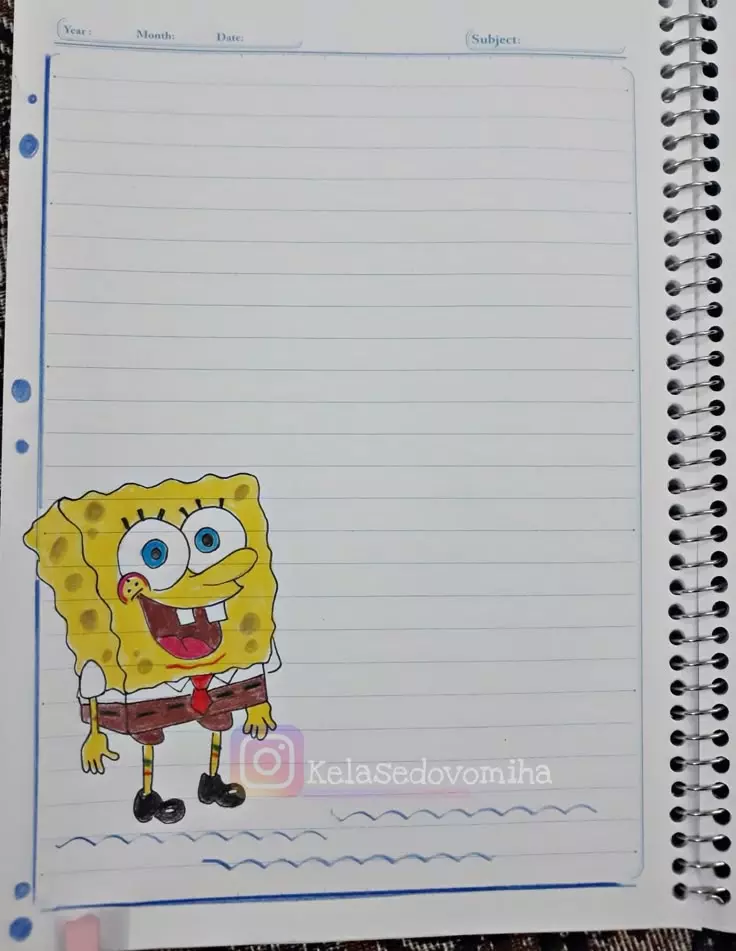 تزیین دفتر مشق ساده، شیک و فانتزی ✏️🎨 دخترانه و پسرانه با مداد رنگی