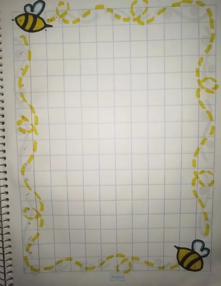 تزیین دفتر مشق ساده، شیک و فانتزی ✏️🎨 دخترانه و پسرانه با مداد رنگی