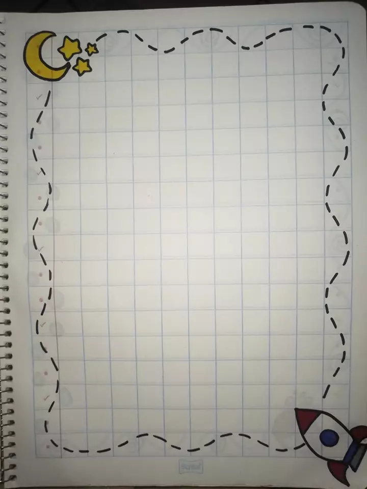 تزیین دفتر مشق ساده، شیک و فانتزی ✏️🎨 دخترانه و پسرانه با مداد رنگی