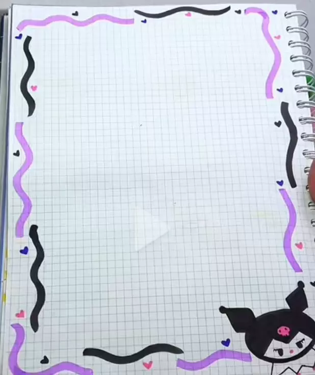 تزیین دفتر مشق ساده، شیک و فانتزی ✏️🎨 دخترانه و پسرانه با مداد رنگی