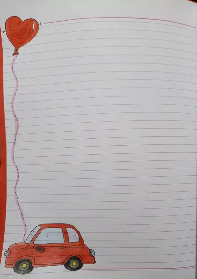 تزیین دفتر مشق ساده، شیک و فانتزی ✏️🎨 دخترانه و پسرانه با مداد رنگی