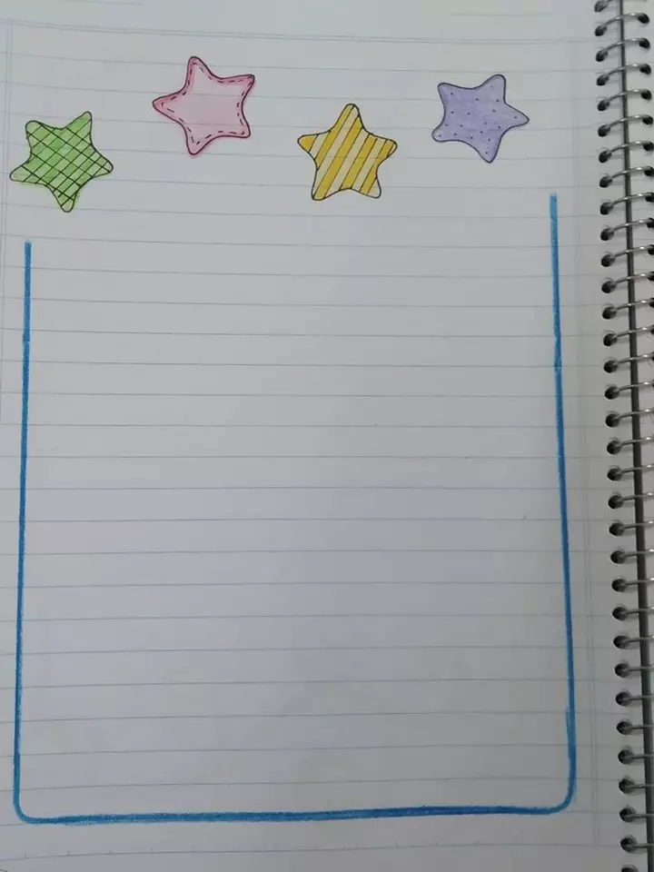 تزیین دفتر مشق ساده، شیک و فانتزی ✏️🎨 دخترانه و پسرانه با مداد رنگی