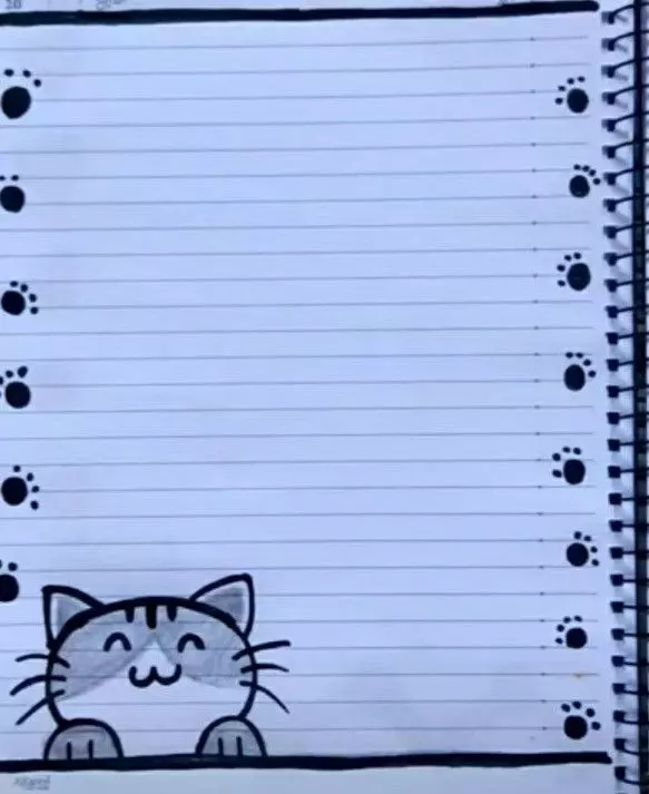 تزیین دفتر مشق ساده، شیک و فانتزی ✏️🎨 دخترانه و پسرانه با مداد رنگی