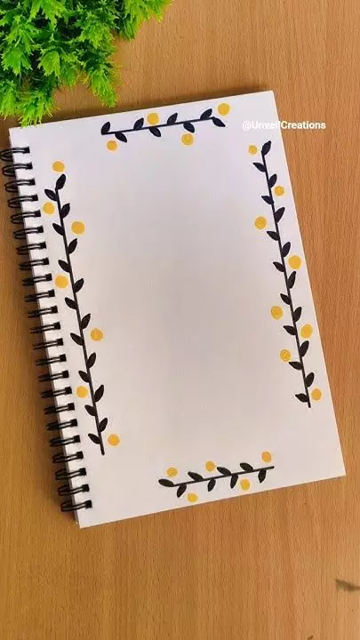 تزیین دفتر مشق ساده، شیک و فانتزی ✏️🎨 دخترانه و پسرانه با مداد رنگی