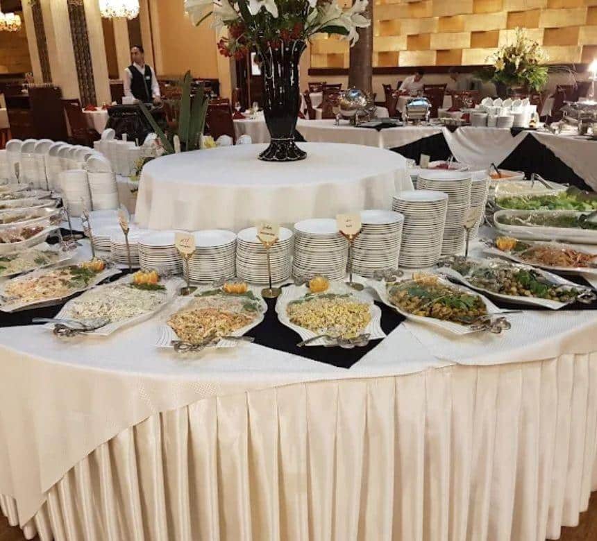 ساعت و هزینه صبحانه هتل درویشی مشهد