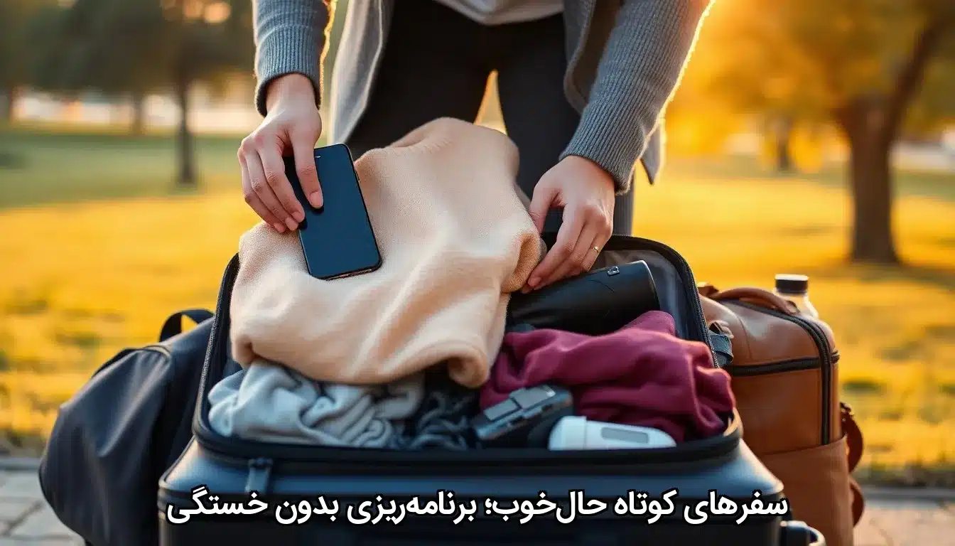 سفرهای کوتاهِ حال-خوب؛ برنامه-ریزی بدون خستگی - تصویر 1 سفرهای کوتاهِ حالخوب؛ برنامهریزی بدون خستگی