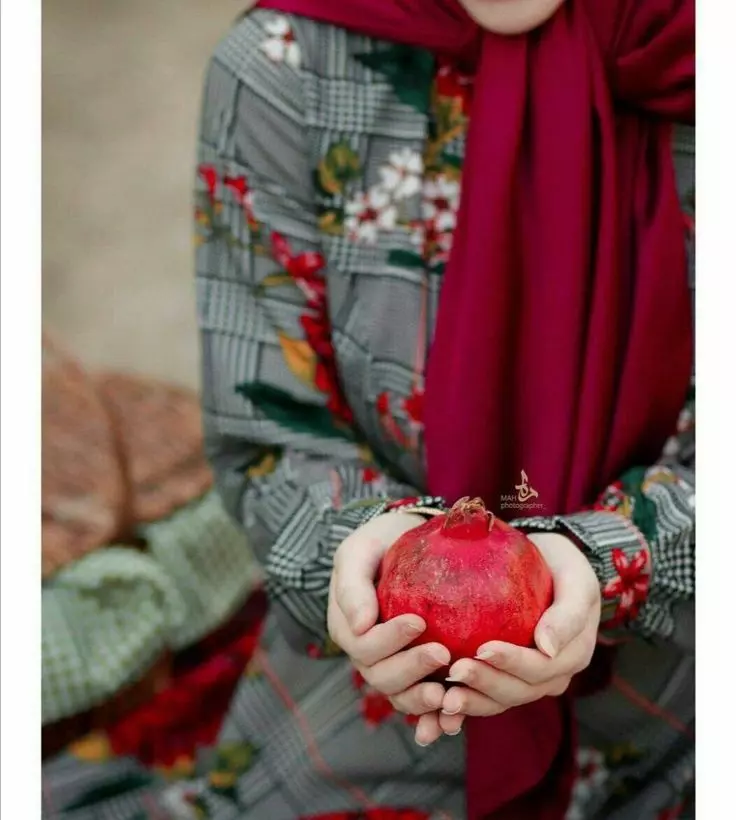 عکس انار شب یلدا برای پروفایل