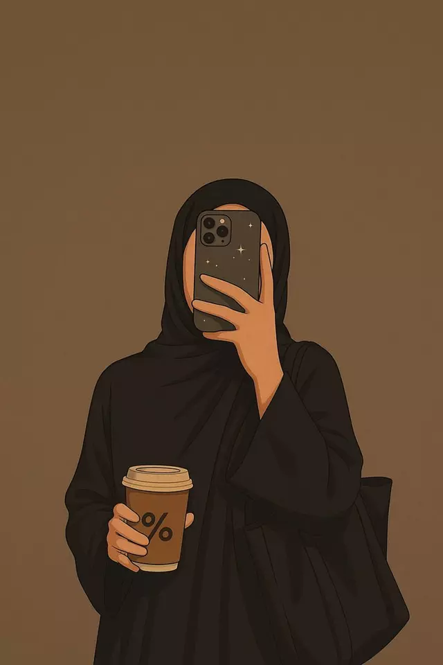 عکس دختر بدون چهره برای پروفایل کارتونی