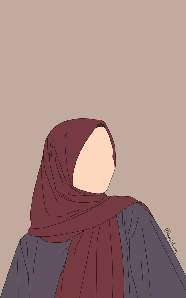 عکس دختر بدون چهره برای پروفایل کارتونی