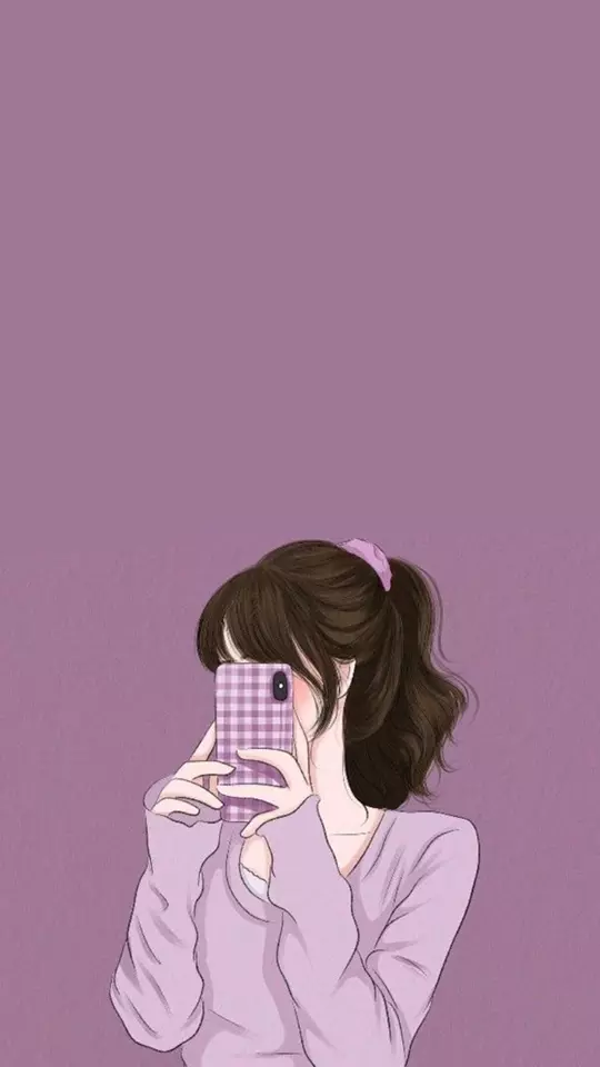 عکس دختر بدون چهره برای پروفایل کارتونی