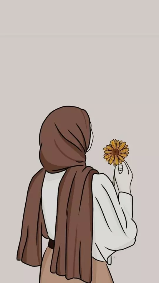 عکس دختر بدون چهره برای پروفایل کارتونی
