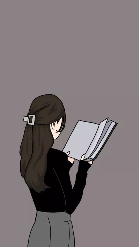 عکس دختر بدون چهره برای پروفایل کارتونی