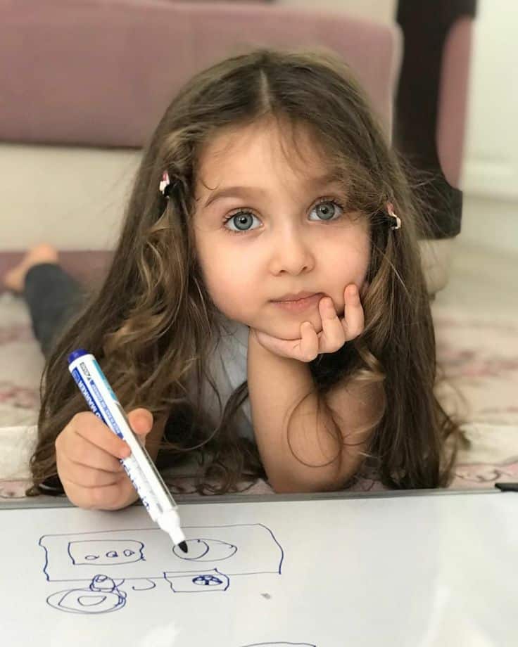 عکس دختر بچه های ناز زیبا خوشگل ایرانی جدید 42