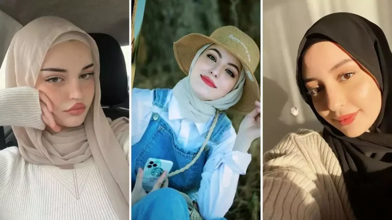 عکس دختر واقعی با حجاب