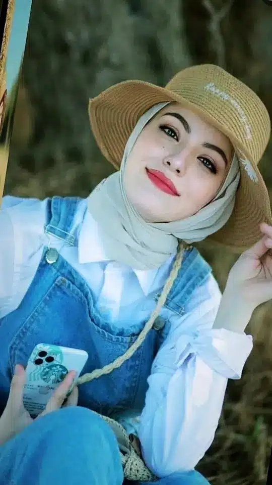 عکس دختر واقعی با حجاب