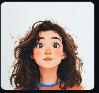عکس دختر چشم درشت کارتونی 30