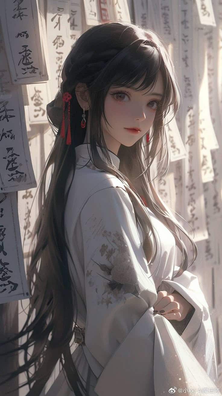 عکس دختر ژاپنی کارتونی 1