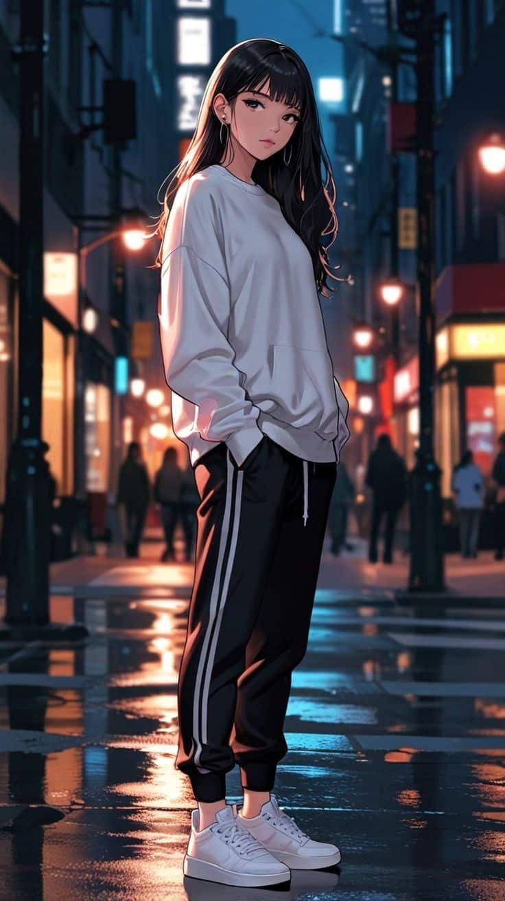 عکس دختر ژاپنی کارتونی 7