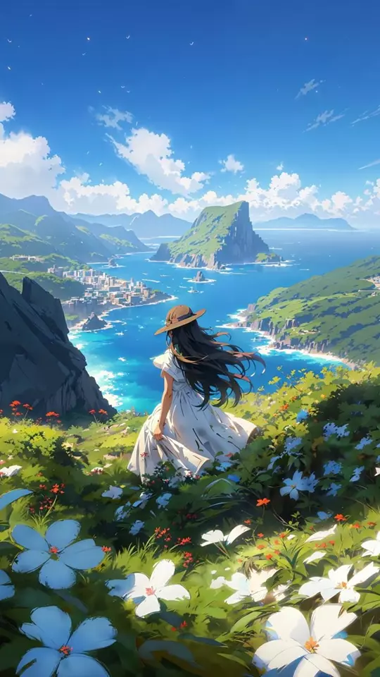 عکس دختر کارتونی رویایی برای پروفایل 11