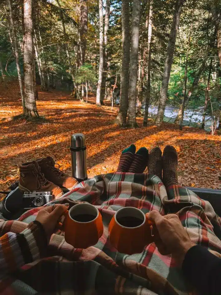 عکس عاشقانه پاییزی برای پروفایل
