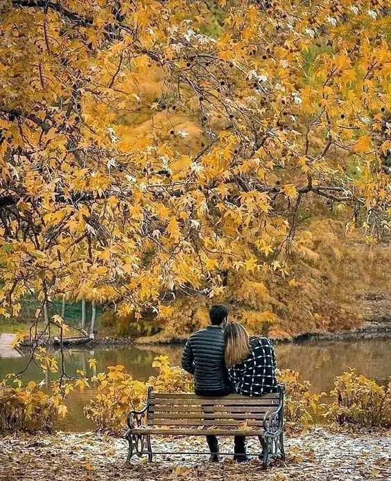 عکس عاشقانه پاییزی (20) عکس عاشقانه پاییزی برای پروفایل