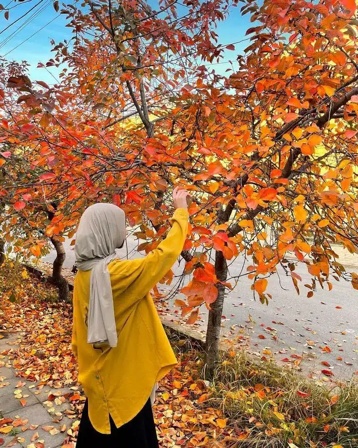 عکس پاییزی دخترانه (2) عکس پاییزی دخترانه برای پروفایل