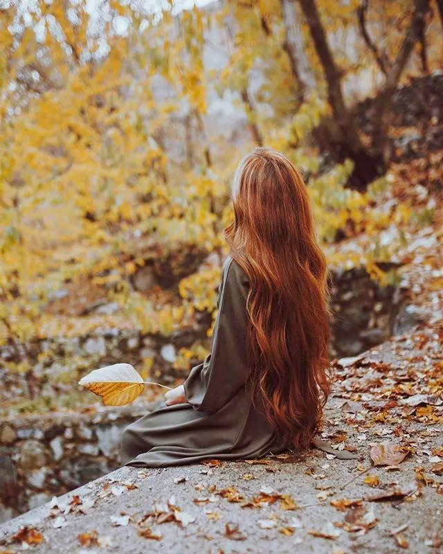 عکس پاییزی دخترانه برای پروفایل