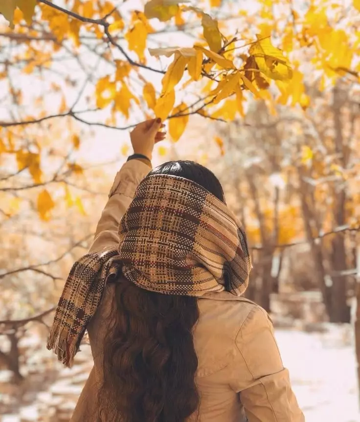 عکس پاییزی دخترانه (35) عکس پاییزی دخترانه برای پروفایل