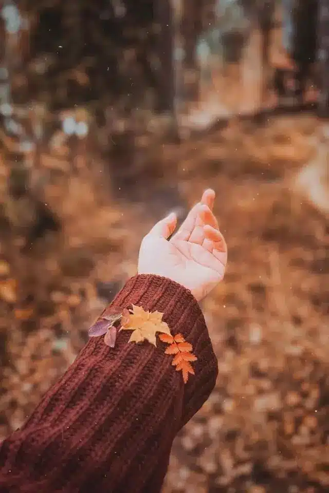 عکس پاییزی دخترانه برای پروفایل