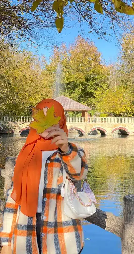 عکس پاییزی دخترانه برای پروفایل