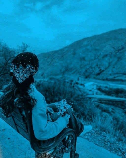 عکس پروفایل آبی دخترانه شاخ و خفن 30