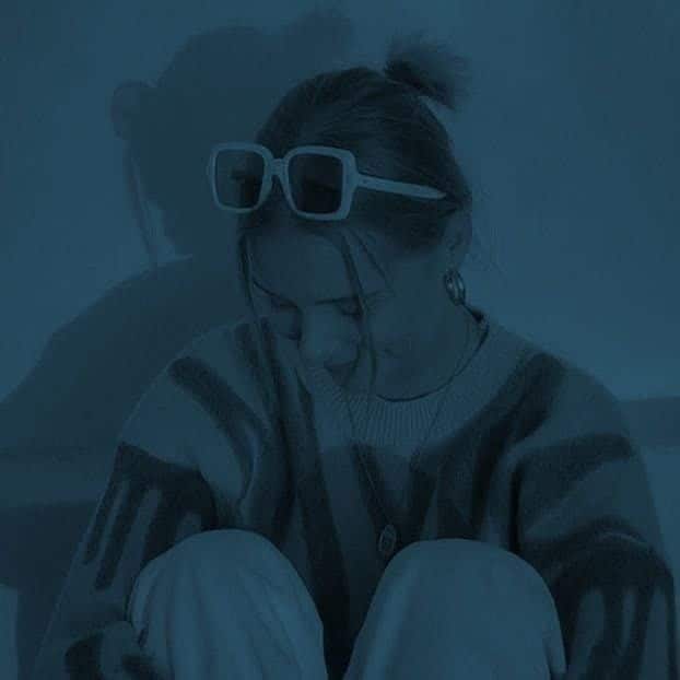 عکس پروفایل آبی دخترانه شاخ و خفن 55