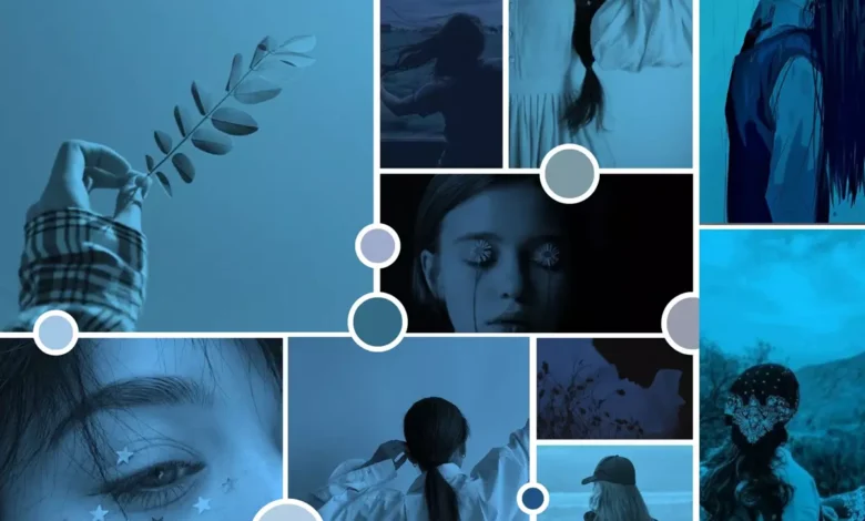 عکس پروفایل آبی دخترانه شاخ و خفن 💙 [جدیدترین عکس ها]
