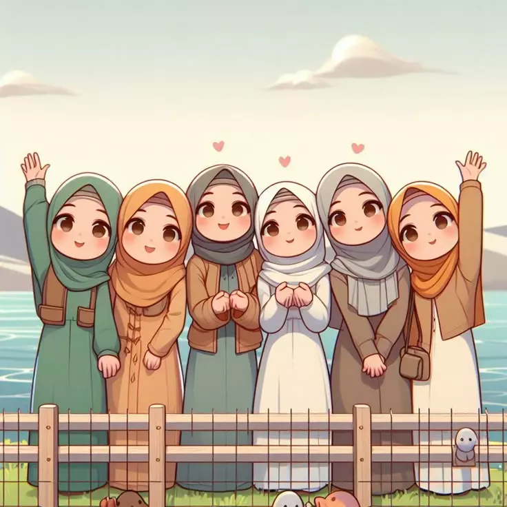 عکس پروفایل دخترونه شش نفره