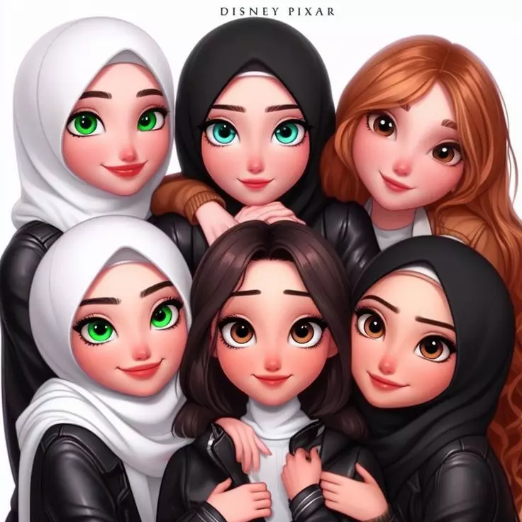 عکس پروفایل دخترونه شش نفره