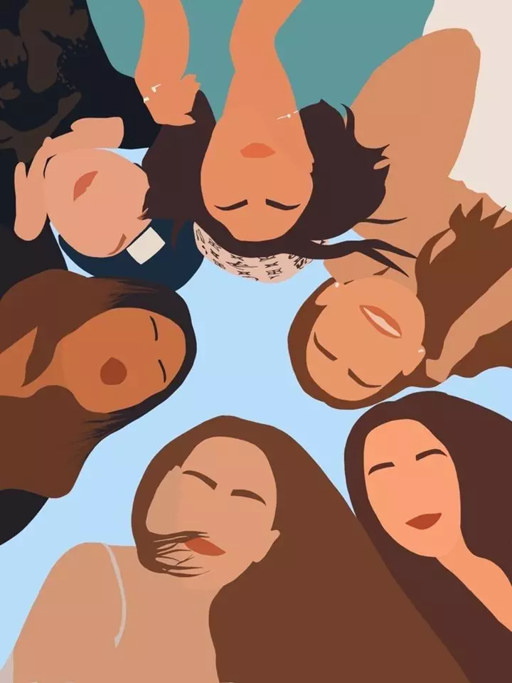 عکس پروفایل دخترونه شش نفره