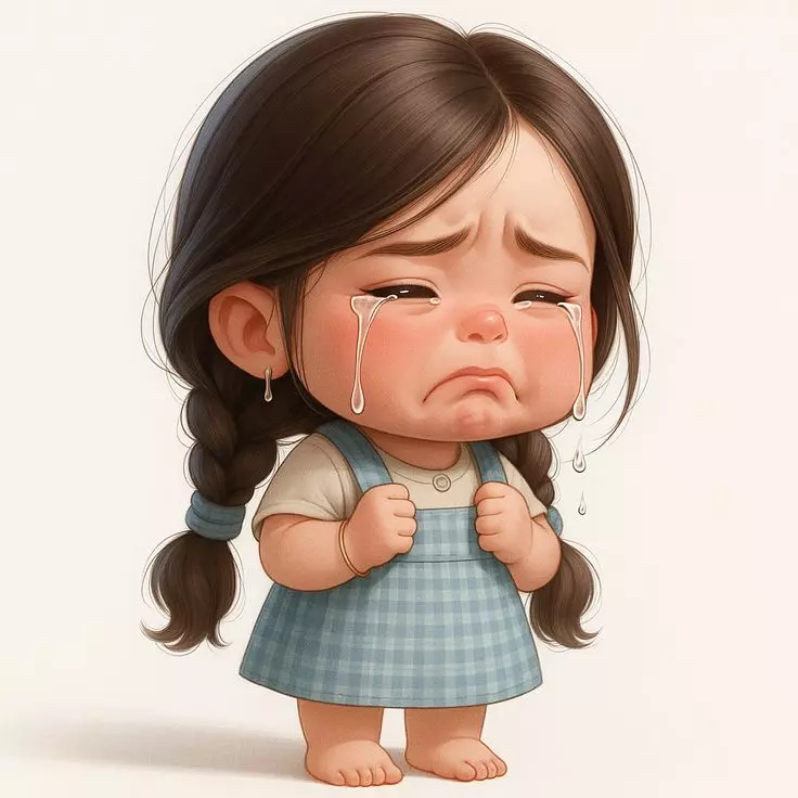 عکس پروفایل گریه دختر کارتونی 15