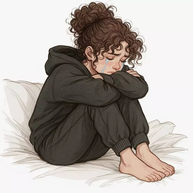 عکس پروفایل گریه دختر کارتونی 3
