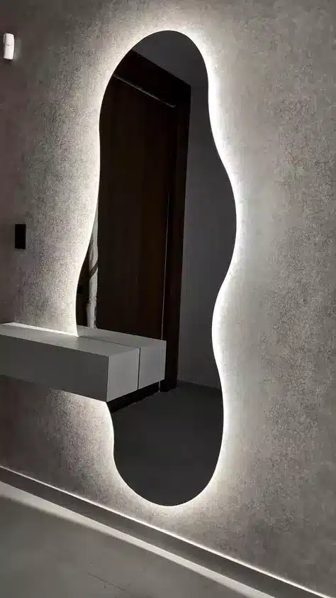 مدل آینه قدی دیواری 31