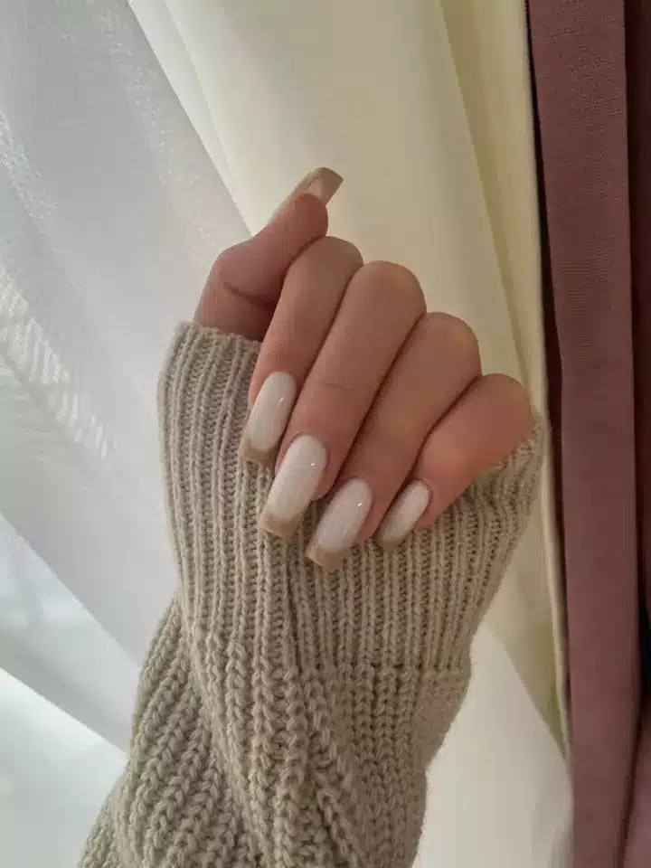 مدل فرنچ ناخن پاییزی