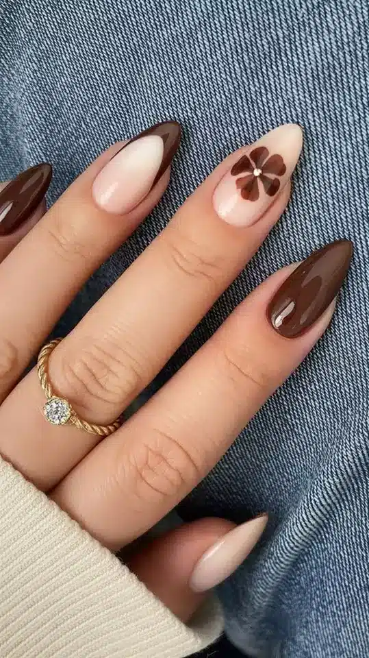 مدل های فرنچ ناخن پاییزی