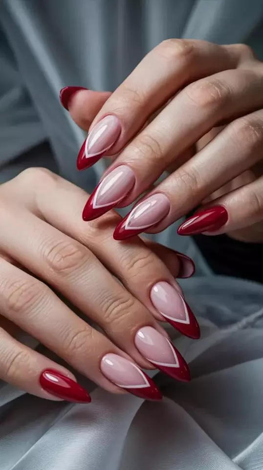 مدل فرنچ ناخن پاییزی