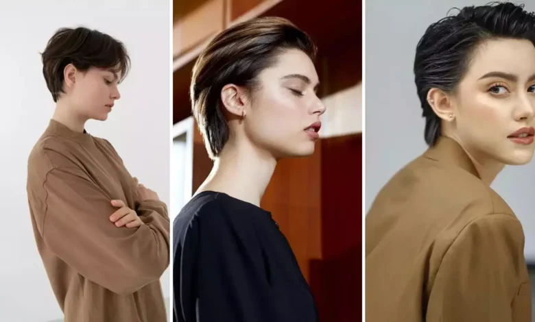 مدل موی پسرانه برای دختر