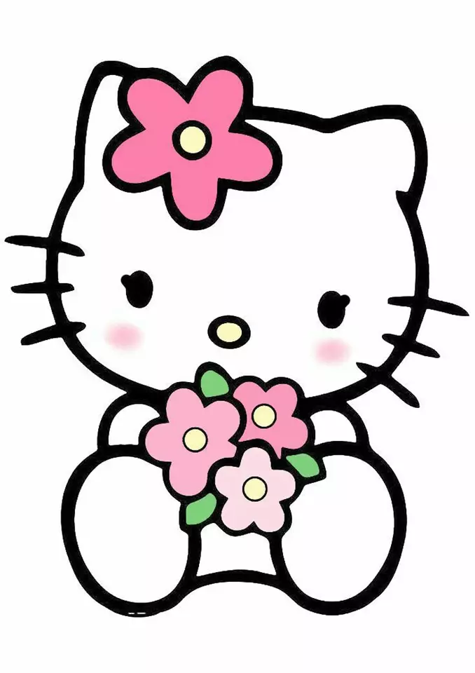 نقاشی هلو کیتی