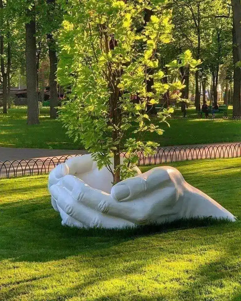 هنری که از دل زمین می‌روید (۹ تصویر)